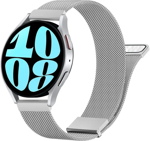 Miniatura 8 de Meliya Correa de metal compatible con Samsung Galaxy Watch 6 - 1.575 pulgadas, 1.732 pulgadas, 1.772 pulgadas, 1.772 pulgadas, correa de repuesto