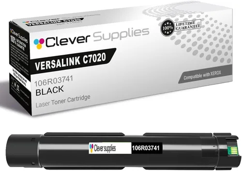 Miniatura 234 de CS compatible Xerox Phaser 6510/WorkCentre 6515 (106r03480) 2 cartuchos de tóner negro para Phaser 6510, WorkCentre 6515 2 negro