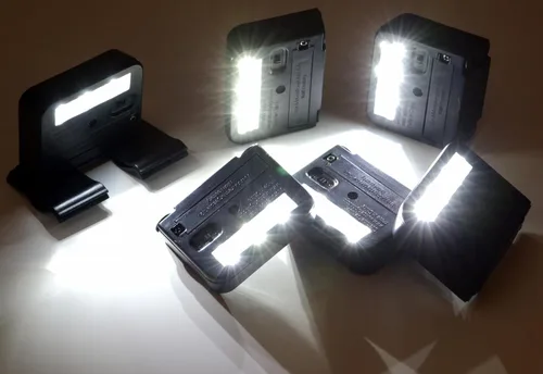 Miniatura 2 de Wunder Foco solar – LED ultra brillante 3X – Luz exterior con clip/adhesivo para buzón, señales de seguridad, valla y cubierta – Sensor automático
