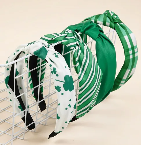 Miniatura 12 de Huachi Bandas para la cabeza con bandera americana para mujeres, anudadas, accesorios de diadema del 4 de julio para mujeres, banda patriótica