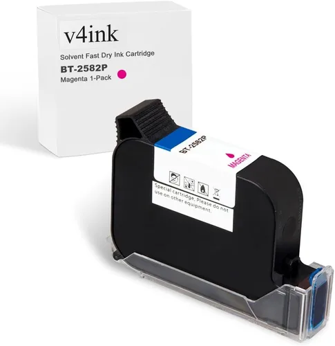 Miniatura 10 de v4ink Bentsai BT-2581P - Cartucho de tinta cian, 1.4 fl oz, repuesto de tinta de secado rápido para impresora de inyección de tinta portátil
