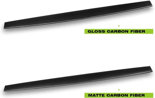 Miniatura 8 de Real 3K Toray - Cubierta de tablero de fibra de carbono seca para Tesla Model 3 y modelo Y 2021-2023.5 - Envoltura de tablero de instrumentos