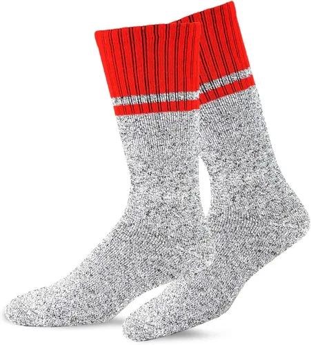 Miniatura 5 de Calcetines térmicos de invierno de algodón reciclado, respetuosos con el medio ambiente, para mujeres y hombres