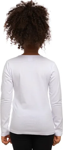 Miniatura 3 de Lovetti Camisas básicas de manga larga para niñas, de algodón turco, cuello redondo, ropa de moda