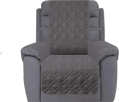 Miniatura 19 de Ameritex - Funda impermeable y antideslizante para sillón reclinable; cubierta de silla para perros; protector de muebles ideal para mascotas