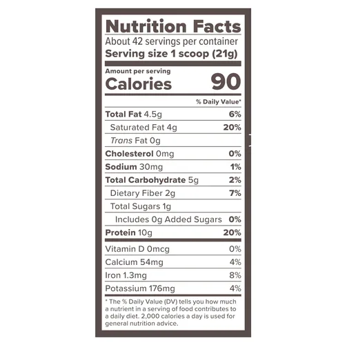 Miniatura 2 de Primal Kitchen Primal Fuel Proteína en Polvo de Suero de Leche de Chocolate y Coco, Sin Gluten y Sin Soja, 1.94 Libras