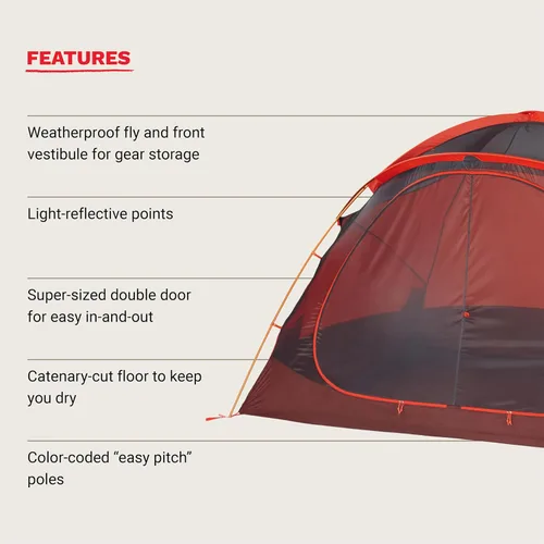 Miniatura 5 de MARMOT Midpines 4P/6P Tiendas de campaña y pisadas Footprints