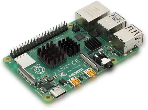 Miniatura 6 de Easycargo Raspberry Pi 4 Kit de ventilador de disipador de calor para refrigeración Raspberry Pi 5 4 3, 3, disipador de calor para ventilador