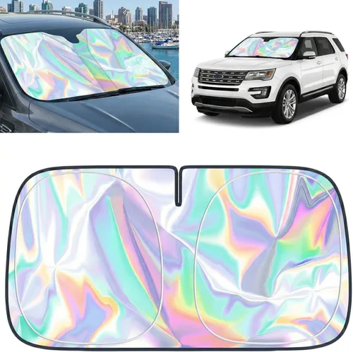 Miniatura 136 de Parasol para parabrisas Honda HR-V 2023-2025 – Cubierta plegable para parabrisas para accesorios HRV Protege el coche de los rayos solares