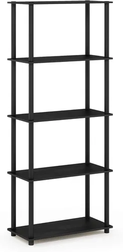 Miniatura 3 de Furinno Turn-N-Tube Estante de 5 niveles y estante cuadrado de esquina Furinno Turn-S-Tube de 5 niveles