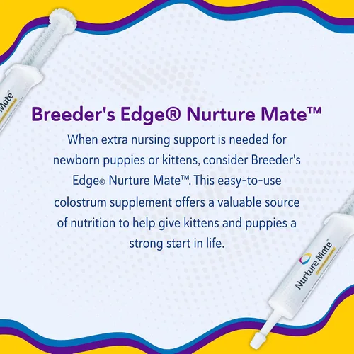 Miniatura 6 de Revival Animal Health Breeder's Edge Nurture Mate - Suplemento de calostro para cachorros y gatitos, perros, gatos, 1.0 fl oz de pasta
