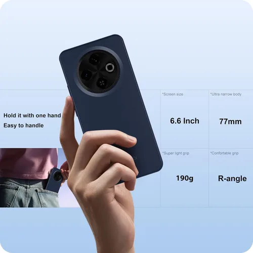 Miniatura 8 de 6.6 "HD+ teléfono celular 4G Android 12 Teléfono inteligente Octa-Core 6 (3+3)+16GB Expandir 512GB Dual Nano SIM Desbloqueado Teléfonos Android