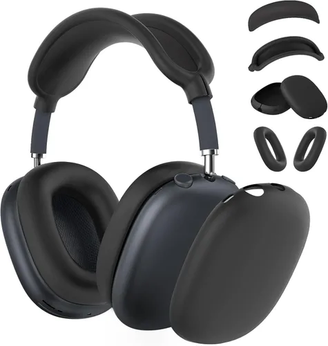 Miniatura 12 de Funda rígida para AirPods Max con modo de sueño, funda de transporte para auriculares con almohadillas de silicona para AirPods