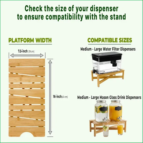 Miniatura 2 de Soporte para dispensador de filtro de agua, adecuado para dispensadores de agua de encimera con sistema de filtro, fácil de instalar, duradero