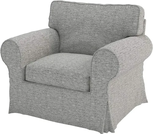 Miniatura 14 de Funda de repuesto para silla Ektorp de algodón, hecha a medida, compatible con la funda de sillón Ektorp de IKEA, el juego de fundas solo se ajusta