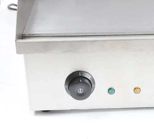 Miniatura 5 de Parrilla eléctrica comercial de 3000 W, parrilla superior plana de 29 pulgadas, parrilla antiadherente Teppanyaki de acero inoxidable