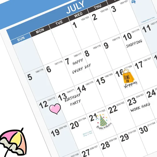 Miniatura 4 de Calendario de pared 2021