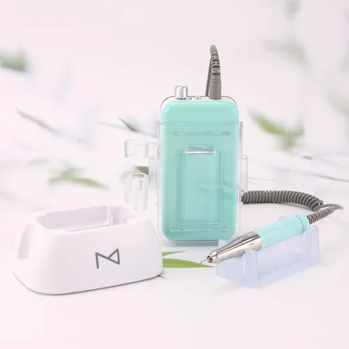 Miniatura 7 de M Mase- Taladro de uñas profesional - Lima de uñas 2 en 1 sin núcleo - Eléctrica, inalámbrica, 35000 RPM, pantalla HD, taladro eléctrico de uñas