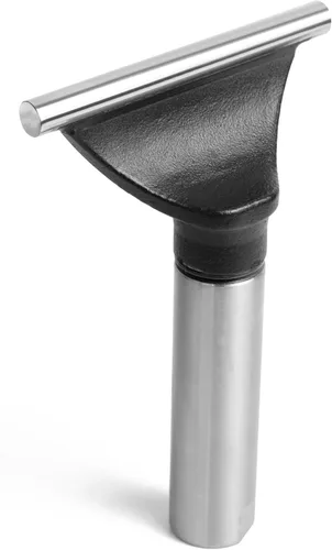 Miniatura 20 de Reposaherramientas de 6 pulgadas con 1 pulgada de diámetro, longitud total de 4 pulgadas, soporte de herramientas recto Woodlathe de barra redonda