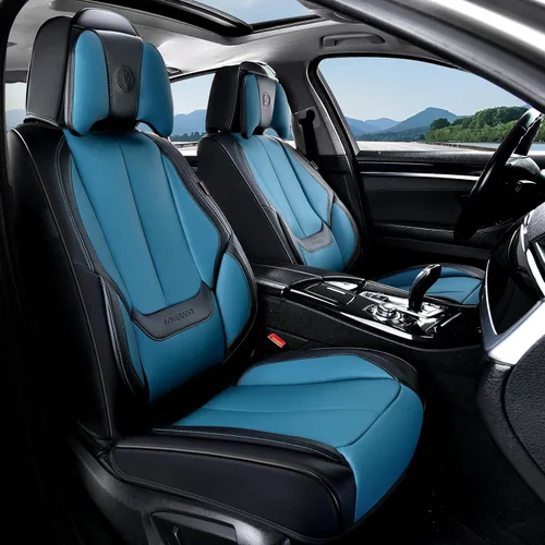 Miniatura 35 de Coverado Juego completo de fundas de asiento de automóvil, fundas de asiento para automóviles, fundas de asiento de coche beige para asientos