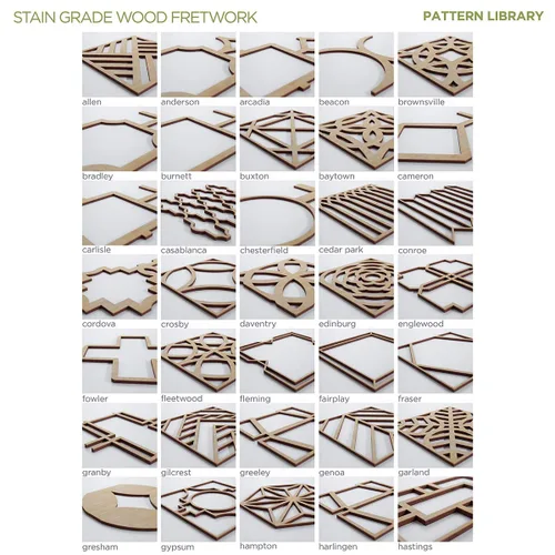 Miniatura 14 de Ekena Millwork WALW08X08X0375CAMAL Cameron Paneles de pared decorativos de 3/8 pulgadas en T, 12 1/4 pulgadas de ancho x 7 pulgadas de alto, aliso