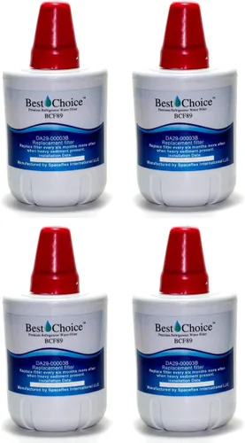 Best Choice - Cartucho de repuesto certificado para filtros de agua para refrigerador Samsung DA29-00003G DA29-00003B, DA29-00003A, HAFCU1 (paquete