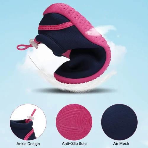 Miniatura 5 de CIOR - Zapatos acuáticos para niños pequeños, para piscina, playa, deportes, de secado rápido, zapatos atléticos para niñas y niños