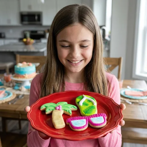 Miniatura 9 de Flip Flop Summer Beach Cookie Cutter, 4.25" fabricado en Estados Unidos por Ann Clark