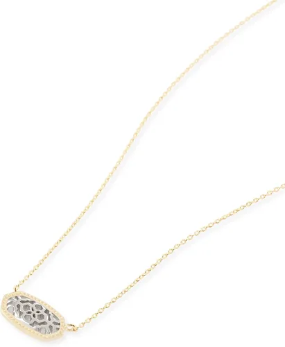 Miniatura 2 de Collar con dije Kendra Scott Elisa para mujer, joyería de moda, chapado en oro de 14quilates