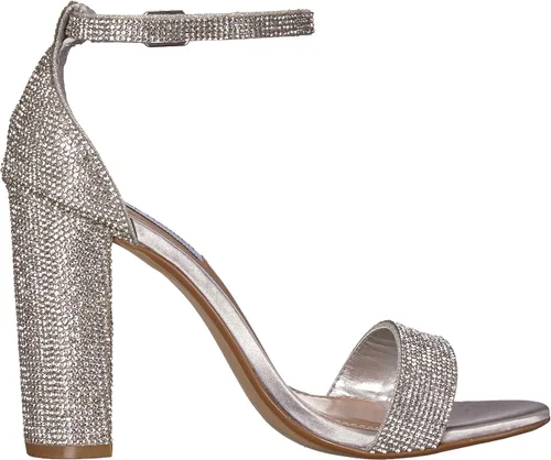 Miniatura 6 de Steve Madden mujeres Carrson cuero puntera abierta ocasión especial correa de tobillo san