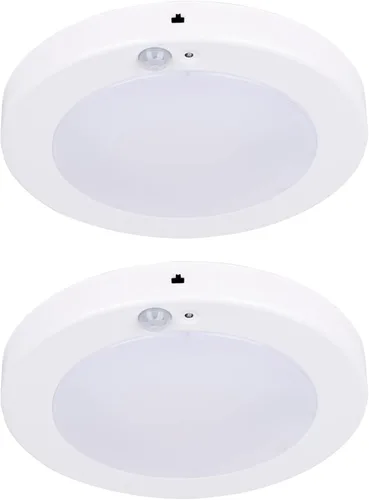 Miniatura 12 de LIT-PaTH Lámpara LED de techo empotrada, accesorio de iluminación de armario con sensor de movimiento y del atardecer al amanecer, 10.5 W, 800