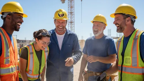 10 calcomanías con texto en inglés "I Love My Coworkers" para casco duro, 2.5 pulgadas, calcomanías divertidas para casco duro, trabajo, capataz,