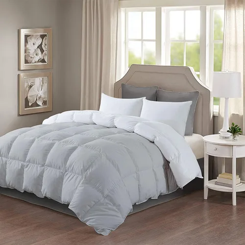 Miniatura 14 de Edredón reversible alternativo para todas las estaciones (negro y borgoña) tamaño California King 102 x 96 pulgadas, 1 edredón con pestañas