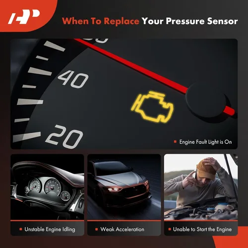 Miniatura 7 de A-Premium Sensor de temperatura de carga de aire de admisión compatible con Subaru Forester Impreza Legacy Outback 2000 2001 2002 H4 2.5L SOHC