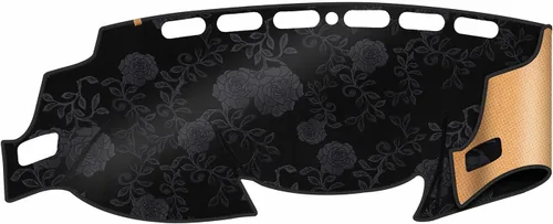 Miniatura 25 de TUCAREST Funda para salpicadero Compatible con Ch-Evy Silverado 1500/2500 HD/3500 HD 2019-2023, GM-C Sierra/HD 2500/ HD 3500 2019-2023, alfombrilla