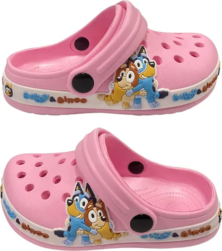 Miniatura 4 de Mciwyhu Zuecos de dibujos animados para niños y niñas, zuecos de jardín, zapatos para niños, pantuflas de playa