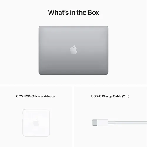Miniatura 7 de Apple MacBook Pro 2022 con chip Apple M2 de 13 pulgadas, 8 GB de RAM, 256 GB de almacenamiento SSD, gris espacial (renovado prémium)