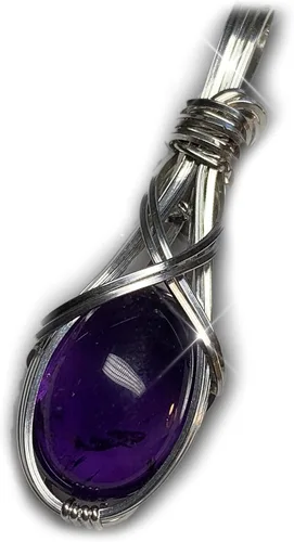 Miniatura 15 de Colgante de cristal de cuarzo rosa de 14 quilates, calidad AAA relleno de oro, varita de corazón, reiki Energy Romance, con elegante caja de regalo