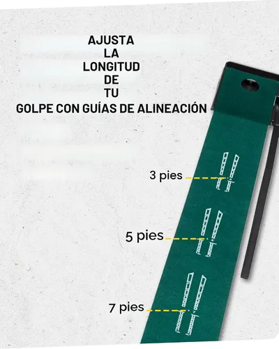 Miniatura 3 de SKLZ Putting Green: Perfect Your Golf Skills with Realistic Home Practice - Improve Your Putting Stroke, Lower Your Scores, and Enjoy Convenient