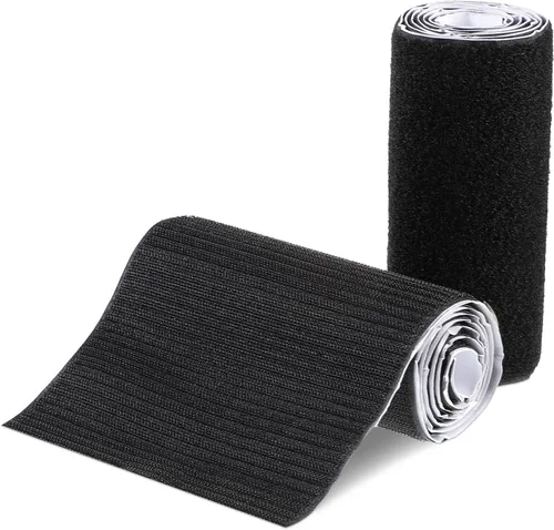 Waydress Cinta adhesiva de nailon de doble cara de 6 pulgadas de ancho para sofá, cojines, alfombras, tela de costura, proyectos de bricolaje