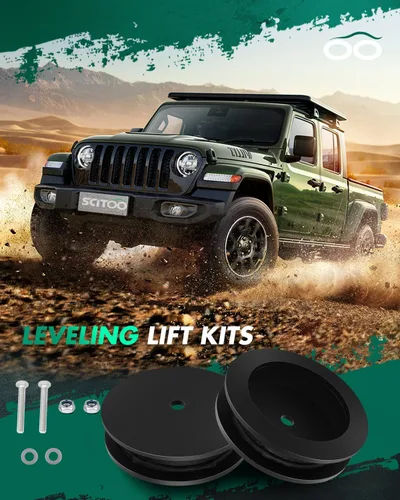 Miniatura 7 de SCITOO para Jeep Kit de elevación de nivelación trasera de 1.5 pulgadas, espaciadores de elevación trasera, kits de elevación de suspensión