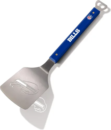 Miniatura 14 de YouTheFan NFL Sportula (espátula) de acero inoxidable de 18 pulgadas con abrebotellas