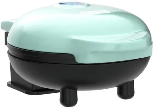 Miniatura 3 de DASH Mini máquina para hacer gofres + plancha, paquete de 2 planchas + plancha para gofres, color aguamarina