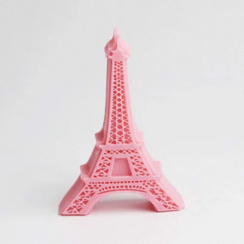 Miniatura 6 de Molde de silicona de la torre Eiffel de París, molde de fondant de chocolate 3D para decoración de tartas, mini molde de arcilla polimérica