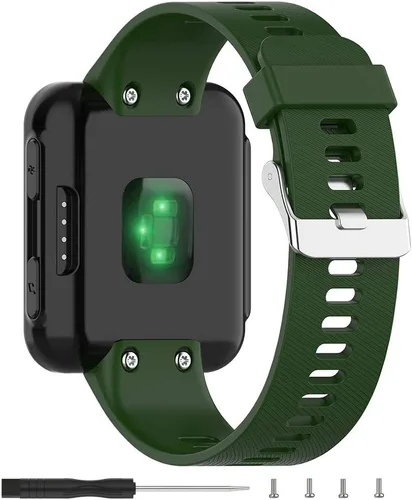 Miniatura 8 de Compatible con la correa Garmin Forerunner 35, bandas de repuesto de silicona Solf para reloj Garmin Forerunner 35