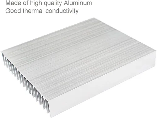 Miniatura 3 de Disipador de calor de aluminio módulo disipador de calor aleta enfriador para dispositivos semiconductores de transistor de alta potencia con 16