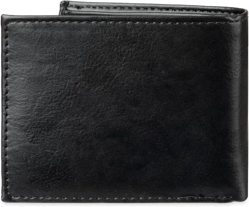 Miniatura 3 de Levi's Cartera delgada para hombre con capacidad extra y bloqueo RFID, estilo bifold con múltiples ranuras para tarjetas