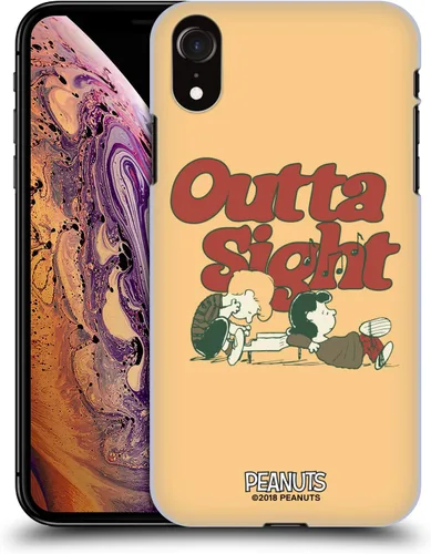 Miniatura 111 de Head Case Designs Funda rígida con licencia oficial de Peanuts Snoopy Woodstock Far Out Woodstock 50th compatible con Apple iPhone 15 Plus