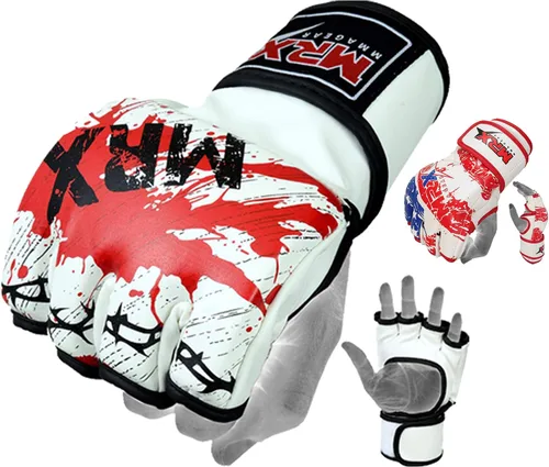 Miniatura 7 de MRX - Guantes de artes marciales mixtas para combate, boxeo, muay thai, guantes de entrenamiento para hombres y mujeres