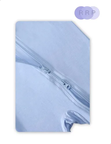 Miniatura 3 de RRP Pijama unisex de rayón de bambú para bebé, pijama suave para dormir, cierre de cremallera de 2 vías, 0-18 meses